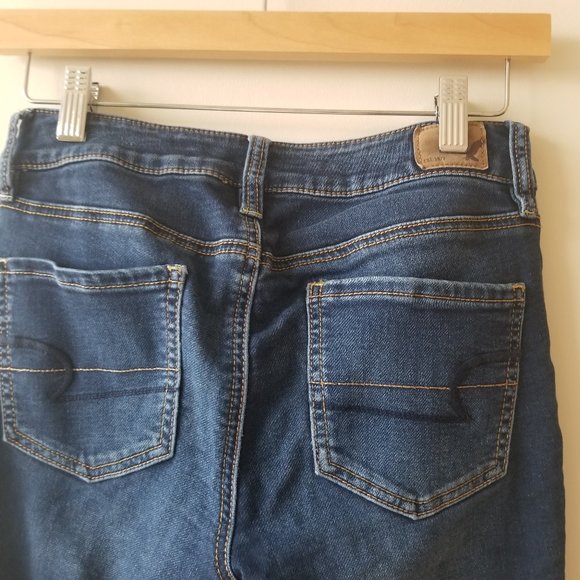 American Eagle Super Stretch Crop Jeggings Jeans - Picture 6 of 9